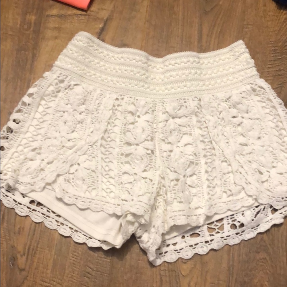 Lace shorts